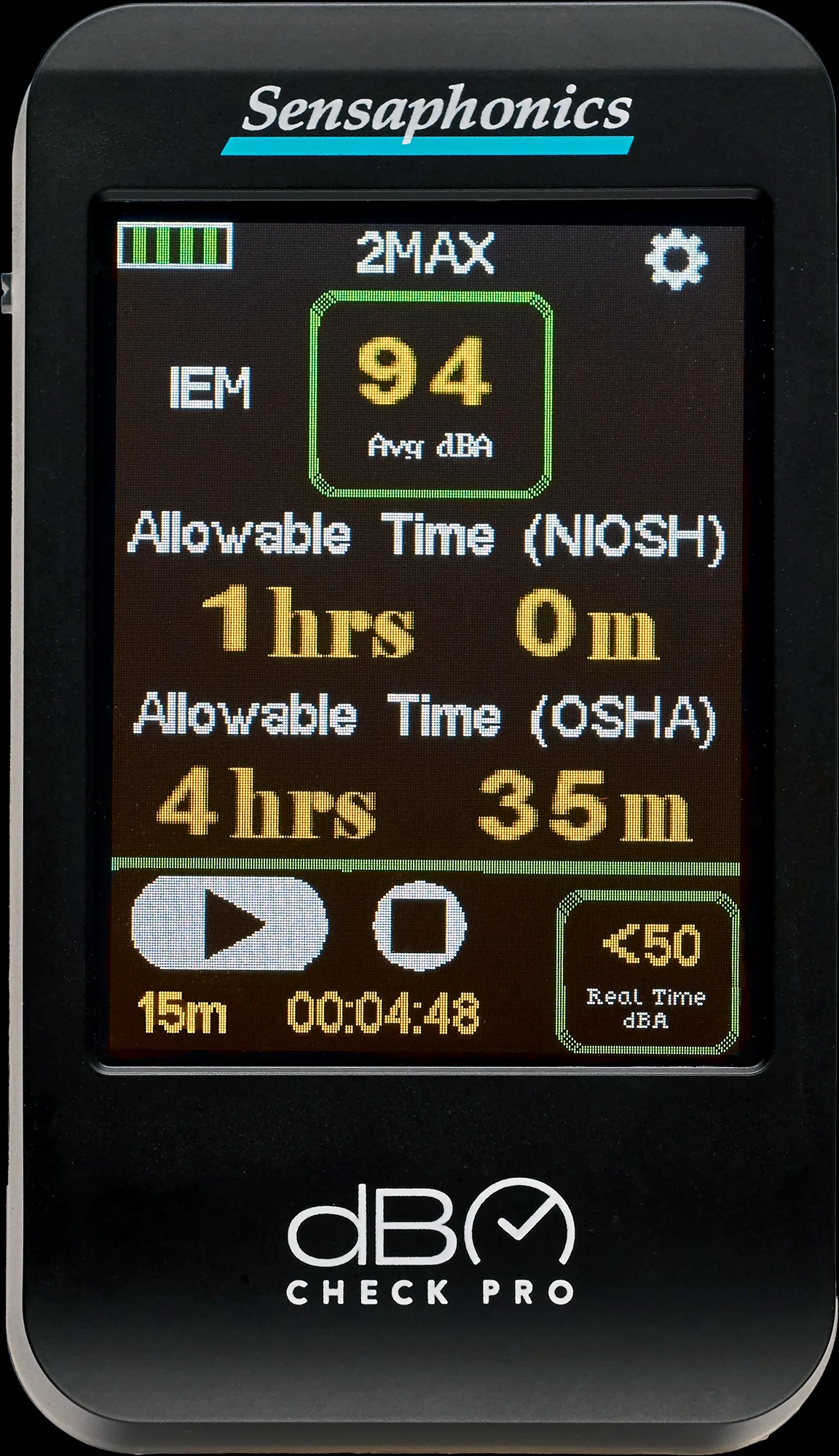 Sensaphonics dB Check Pro
